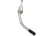 AFE aFe MACHForce XP Exhaust 3in-3.5in SS Single Side Exit CB w/ Black Tips 15 Ford F150 V8 5.0L CC/SB 49-43073-B
