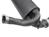 AFE aFe Rebel Series 2.5in 409 SS Axle-Back Exhaust w/ Black Tips 2007+ Jeep Wrangler (JK) V6 3.6L/3.8L 49-48061-B