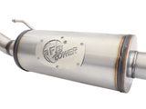 AFE aFe MACHForce XP 2-1/2in SS-409 Cat-Back Exhausts w/ 18in Muffler 07-17 Jeep Wrangler V6-3.6L 49-48057