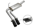 AFE aFe Rebel Series CB Middle-Side Exit SS Exhaust w/ Black Tips 09-16 GM Silverado/Sierra V6/V8 49-44070-B