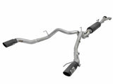 AFE aFe MACH Force-Xp 3in to 3-1/2in 304 SS Cat-Back Exhaust w/Black Tip 17-18 Ford F-150 Raptor V6 3.5L 49-33094-B