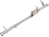 AFE aFe MACHForce XP Exhaust 3in-3.5in SS Single Side Ext CB w/ Polish Tip 99-04 Ford F-250 V8 5.4L/6.8L 49-43076-P