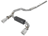 AFE aFe Takeda 3in 304 SS Cat-Back Exhaust w/ Polished Tip 16-18 Ford Focus RS 2.3L (t) 49-33103-P