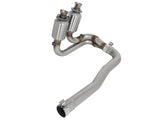 aFe Power Direct Fit Catalytic Converter Replacements Front 04-06 Jeep Wrangler (TJ/LJ) I6-4.0L | 47-48003