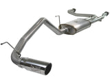 aFe MACHForce XP Exhaust Cat-Back 2.5/3in SS-409 w/ Polished Tip 04-12 Nissan Titan V8 5.6L | 49-46102-P