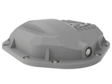 AFE afe Front Differential Cover (Raw; Street Series); Ford Diesel Trucks 94.5-14 V8-7.3/6.0/6.4/6.7L 46-70080