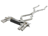 AFE aFe MACH Force-Xp 3.5in 304 SS Cat-Back w/Polished Tips 15-18 BMW X5 M (F85)/X6 M (F86) V8-4.4L S63 49-36341-P