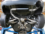 AFE aFe Large Bore HD 3in 304 SS Cat-Back Exhaust w/ Black Tips 14-19 Jeep Grand Cherokee (WK2) V6-3.6L 49-38078-B