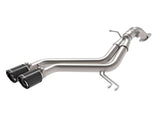 AFE aFe Takeda 13-17 Hyundai Veloster L4-1.6L 2-1/2in 304 SS Axle-Back Exhaust w/ Carbon Fiber Tips 49-37019-C