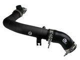 AFE aFe BladeRunner 2.5in Aluminium Hot Side Charge Pipe 15-20 Subaru WRX 2.0T - Black 46-20378-B