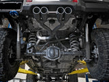 AFE aFe Rebel Series 2.5in. 304 SS C/B Exhaust System 2018 Jeep Wrangler (JL) V6-3.6L - Black Tip 49-38071-B