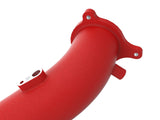 AFE aFe BladeRunner Red 2-3/4in Aluminum Charge Pipe 2021 Toyota Supra GR (A90) I4-2.0L (t) B48 46-20488-R