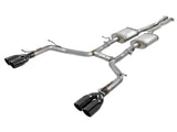 AFE aFe MACH Force-Xp 2-1/2in 304 SS Cat-Back Exhaust 15-21 Dodge Challenger V6-3.6L - Quad Black Tip 49-32067-B