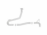 AFE aFe Takeda 2-1/2in 304 SS Axle-Back Exhaust (No Muffler) 18-21 Hyundai Kona L4 1.6L (t) 49-37017NM