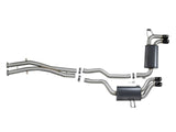 AFE aFe MACH ForceXP 2.5 IN 304 Stainless Steel Cat-Back Exhaust System w/ Black Tips 01-06 BMW M3 (E46) 49-36344-B