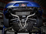 AFE aFe POWER Takeda 2.5in 304 SS CB Exhaust w/ Black Tips 17-19 Infiniti Q60 V6-3.0L (tt) 49-36134NM-B