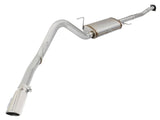AFE aFe MACHForce XP SS Exhaust 3in to 3.5in Cat-Back w/ Polished Tip 15 Ford F-150 EcoBoost V6 2.7/3.5L 49-43068-P
