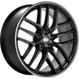 BBS BBS CC-R Wheels Black Center Polish 19" 5x112