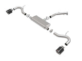 AFE aFe Takeda 2.5in 409 SS Axle-Back Exhaust System Carbon Fiber 18-20 Hyundai Elantra GT L4-1.6L(t) 49-47016-C