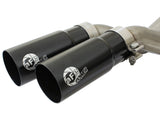 AFE aFe Rebel Series Exhaust SS Front Side Exit CB w/ Black Tips 10-14 Ford F150 Ecoboost V8 6.2L 49-43071-B