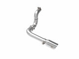 aFe 20-21 Jeep Wrangler Large Bore-HD 3in 304 Stainless Steel DPF-Back Exhaust System - Polished Tip | 49-38092-P