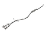 AFE aFe Takeda 2.5in 304SS Cat-Back Exhaust System 17-20 Honda Civic SI Coupe L4-1.5L (t) - Polished Tip 49-36620-P
