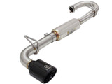 AFE aFe Takeda 11-16 Scion TC 2.5L 2 1/4-2 1/2in Stainless Steel Axle-Back Exhaust w/Black Tip 49-36025-B