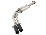 AFE aFe Rebel Series Exhaust SS Front Side Exit CB w/ Black Tips 10-14 Ford F150 Ecoboost V8 6.2L 49-43071-B