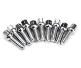 UroTuning Kits Chrome Bolt Kit - Cone Seat 12x1.5 - 32mm (Set of 8) Bolt-Kit-12x1-5-Cone-35mm-x8