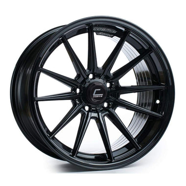 Cosmis Racing R1 Black Wheel 18x9.5 +35mm 5x100 | R1-1895-35-5x100-B