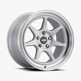 ESR Wheels 18x8.5 / 5x100 et30 / cb72.6 ESR Wheels CR7 18" 5x100 Hyper Silver w/ Machined Lip 88550030-CR7HS-ML