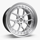 ESR Wheels 19x8.5 / 5X114.3 (Custom Drill) et30 / cb67.1 ESR Wheels CS2 19" 5x114.3 (Custom Drill) Hyper Silver w/ Machined Lip 98552030-CS2HS-ML-5114