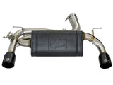AFE aFe MACHForce XP Exhausts Axle-Back 12-15 BMW 335i 3.0T (SS w/Black Tips) 49-36336-B
