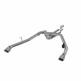 MBRP 2020 Jeep Gladiator 3.6L 2.5in Dual Rear Exit Cat Back Exhaust Aluminized | S5538AL