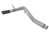 AFE aFe LARGE BORE HD 5in DPF-Back SS Exhaust w/ Black Tip 2016 Nissan Titan 5.0L V8 (td) CC SB 49-46112-B