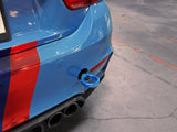 AFE aFe Control Rear Tow Hook Blue BMW F-Chassis 2/3/4/M 450-502002-L