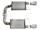AFE aFe MACH Force-Xp SS Axle Back Exhaust w/Polished Tips 15-17 Ford Mustang GT V8-5.0L 49-43105-P