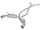 aFe Takeda 2.5inch SS Exhaust Cat-Back 09-13 Nissan 370Z V6 3.7L Polished Tips | 49-36107