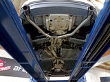 AFE aFe 17-19 Audi A4 (B9) MACH Force-Xp 3in to 2.5in 304 SS Cat-Back Exhaust System-Dual Carbon Tips