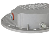 aFe Power Rear Differential Cover Raw w/Machined Fins Street Ser. 16-17 Nissan Titan XD (AAM 9.5-14) | 46-70360