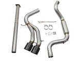 AFE aFe Takeda 3in SS Exhaust Cat-Back 13-16 Ford Focus ST 2.0L Black Tips 49-33083-B