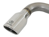 aFe Takeda 3in-2.5in SS Axle-Back Exhaust w/Polished Tips 2018 Hyundai Elantra GT Sport I4-1.6L(t) | 49-37002-1P