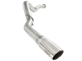 AFE aFe ATLAS 5in DPF-Back Alum Steel Exhaust System Polished Tip GM Diesel Trucks 7.5-10 V8-6.6L td LMM 49-04040-P
