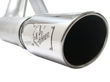 aFe Atlas Exhaust 4in Aluminized Cat-Back w/ 304 SS Polished Tip 11-13 Ford F-150 EcoBoost V6 3.5L | 49-03041-P