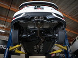 AFE aFe Takeda 2.5in 304SS Cat-Back Exhaust System 17-20 Honda Civic SI Coupe L4-1.5L (t) 49-36620-C