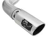 AFE aFe Large Bore-HD 4in 409 SS DPF-Back Exh 18-19 Ford F-150 V6-3.0L (td) w/ Polished Tip 49-43106-P
