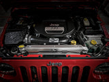 AFE aFe BladeRunner GT Series Bar and Plate Radiator w/ Black Hoses 12-18 Jeep Wrangler (JK) V6 3.6L 46-50012-B