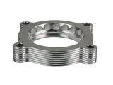 AFE aFe 11-14 Ford Mustang/ 11-14 Ford F-150 V6 3.7L Silver Bullet Throttle Body Spacer - Silver 46-33016
