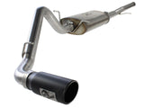 AFE aFe MACHForce XP Exh CB, GM Silverado/Sierra 1500 2014 V*-5.3/6.2L Black tip 49-44038-B