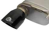 AFE aFe MACHForce XP 2.5in 409 Stainless Axle Back Exhaust w/ Black Tips 15-17 Ford Mustang I4-2.3L (t) 49-43085-B